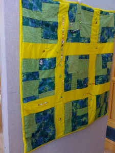quilts at the art show